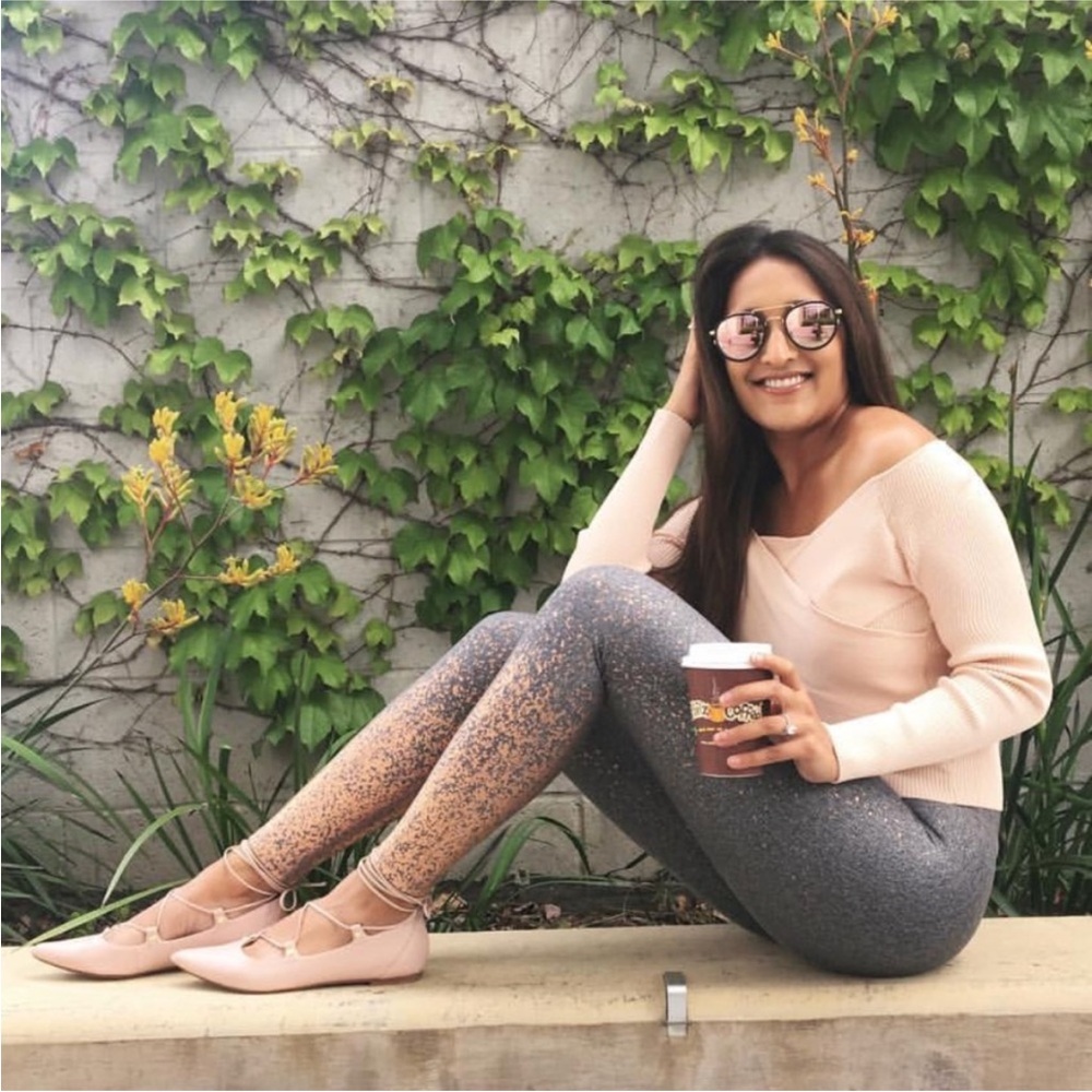 Beyond Yoga Alloy Ombre High Waisted Midi Legging